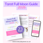 Full Moon Tarot Guide 2026 ✨