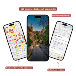La carte interactive de Paris
