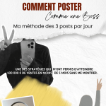 Comment poster comme une boss !