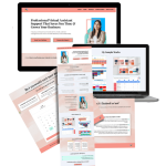 Virtual Assistant One page Portfolio