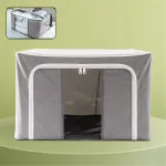 Foldable Steel Frame Clothes Storage Organizer Bag 