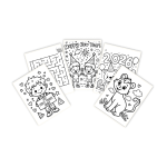 Coloring pages and activity sets