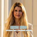 MENOS RUIDO. MÁS CLARIDAD.