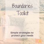 Boundaries Toolkit