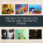 The Ultimate AI Prompt Vault: Visual Art, Clipart, & Concept Creation Toolkit Volume 1 (PLR and MMR License Included)