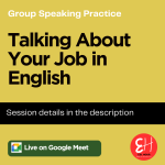 English Speaking Practice - Talking About Your Job in English