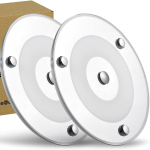 Obeaming Lot de 2 plafonniers LED 12 V 400 lm