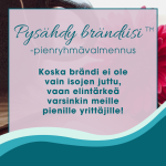 Pysähdy brändiisi -pienryhmävalmennus, startti 9.3.2026