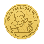 Ody’s Treasure Tales coin logo