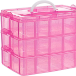 Stacking storage for tiny toys