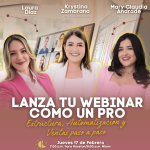 Lanza tu webinar como un PRO