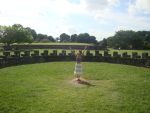 Paola in a sacred site